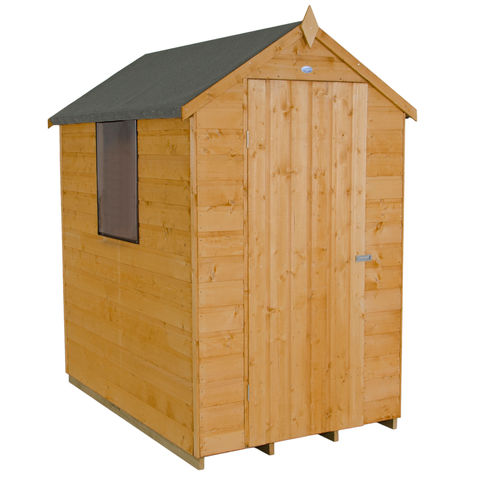 Photo of Forest Forest 4x6ft Apex Shipland Dipped Shed