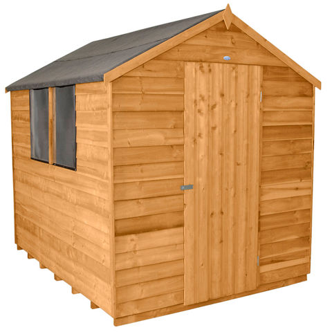 Photo of Forest Forest 6x8ft Apex Overlap Dipped Shed