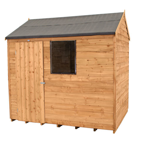 Photo of Forest Forest 8x6ft Reverse Apex Overlap Dipped Shed