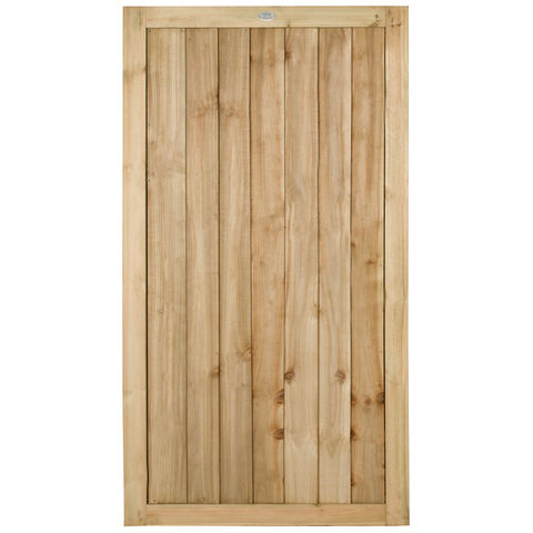 Photo of Forest 6ft Pressure Treated Featheredge Gate -1.80m High-