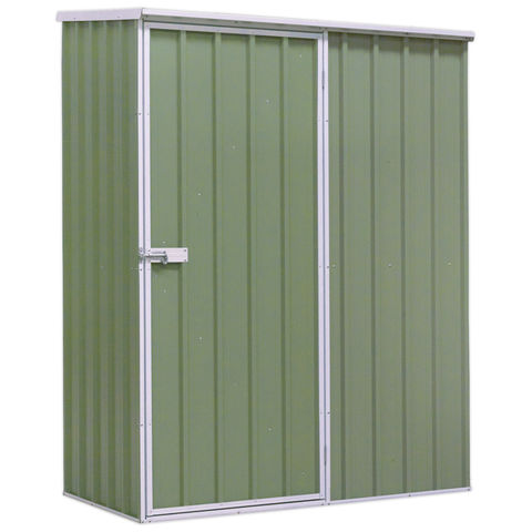 Image of Sealey Sealey 1.5 x 0.8 x 1.9m Galvanized Green Steel Shed