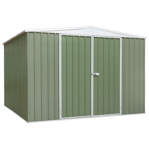 Image of Sealey Sealey 3 x 3 x 2m Galvanized Green Steel Shed