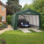 Clarke CIG81220 Garage / Workshop - Green (6.1 x 3.7 x 2.5m) (Image thumbnail 3 of 8)