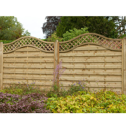 Forest Forest 180x180cm Prague Fence Panel 4 Pack