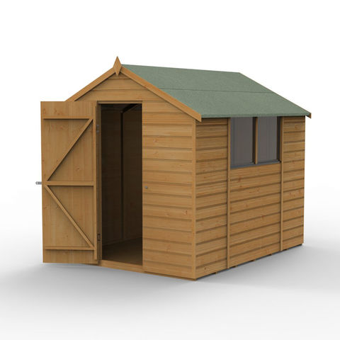 Image of Forest Forest 8'x6' Shiplap Dip Treated Apex Shed (Home Delivery)