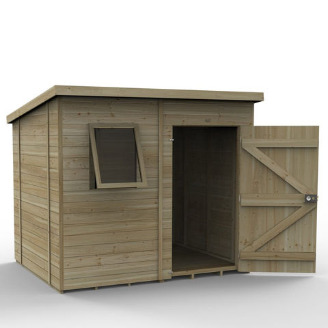 Image of Forest Forest Garden Timberdale 8 x 6 Pent Shed (Home Delivery)