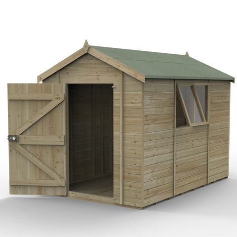 Forest Garden Timberdale 10 x 6 Apex Shed (Home Delivery)