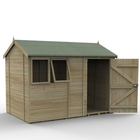 Forest Garden Timberdale 10 x 6 Reverse Apex Shed (Home Delivery)
