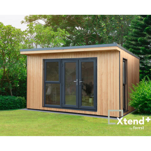 Forest Garden Forest Xtend 4.0M Premium Home Office / Summer House (Delivered or Installed)