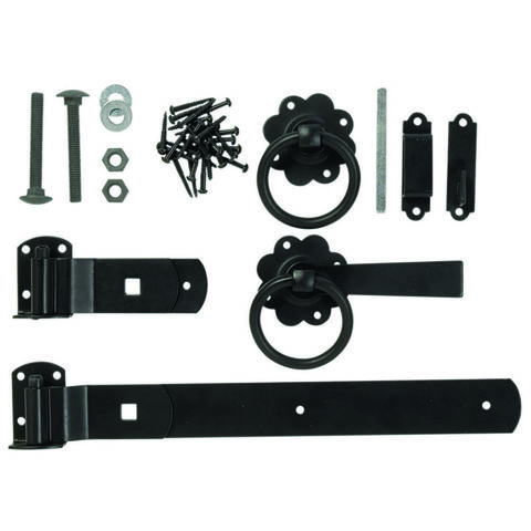 Image of Forest Forest Europa Gate Fixings - Black Zinc Coated (Home Delivery)
